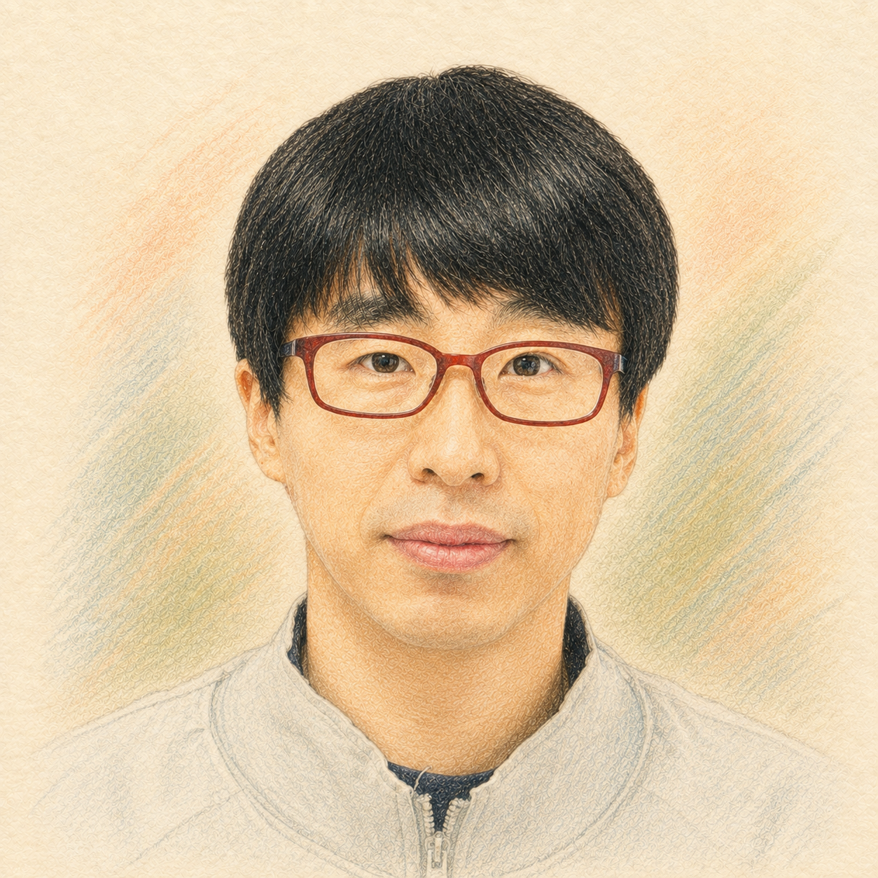 박완교 감사의 파스텔 연필 초상화